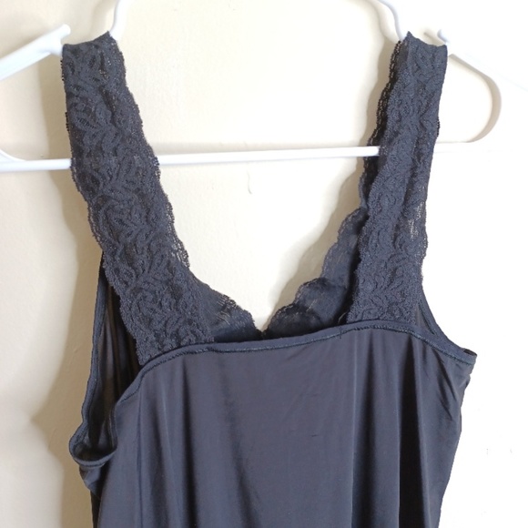 VANITY FAIRvStyle 10-073 Full Length Anti-Static Slip. Size 38/44 Black - Picture 6 of 15